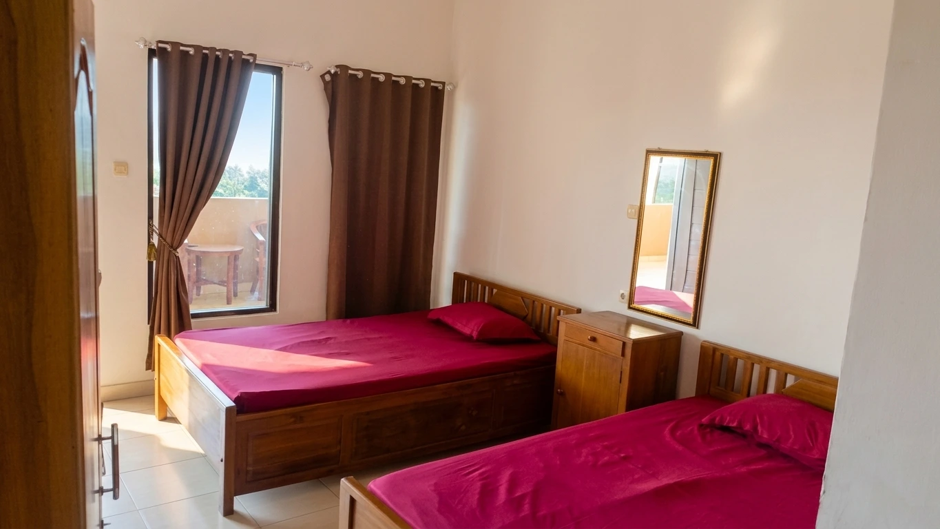 Medium AC Double Bed